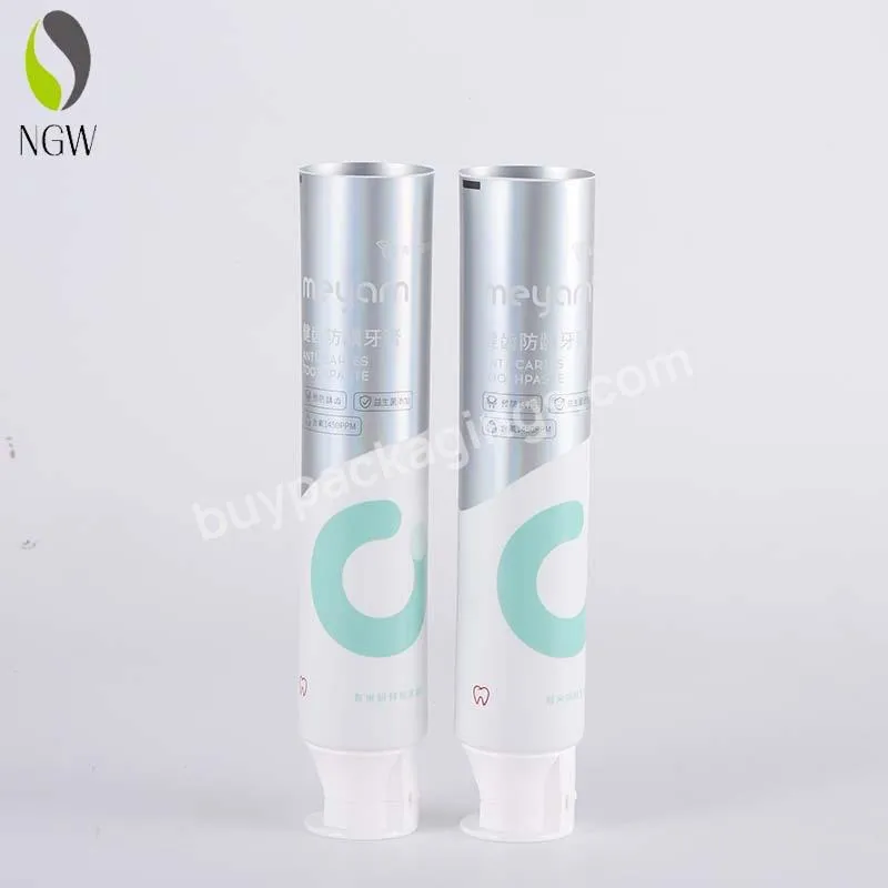Customized 10g 20g 30g 40g 50g 60g 70g 80g Abl Empty Refillable Matte Squeeze Toothpaste Tube Packaging Manufacturer