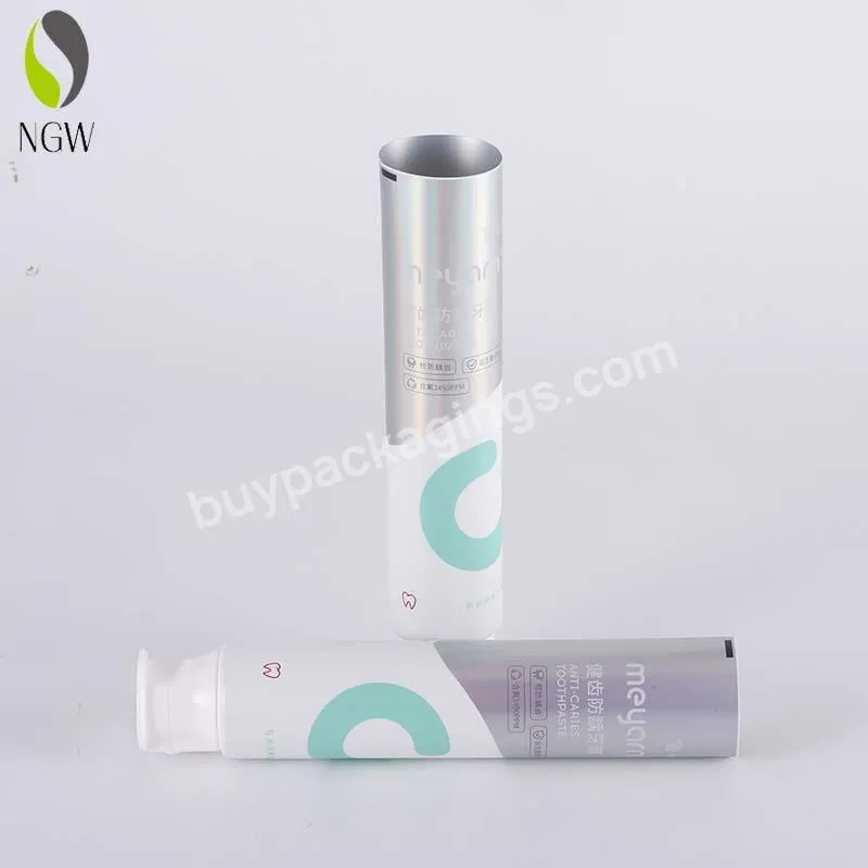 Customized 10g 20g 30g 40g 50g 60g 70g 80g Abl Empty Refillable Matte Squeeze Toothpaste Tube Packaging Manufacturer