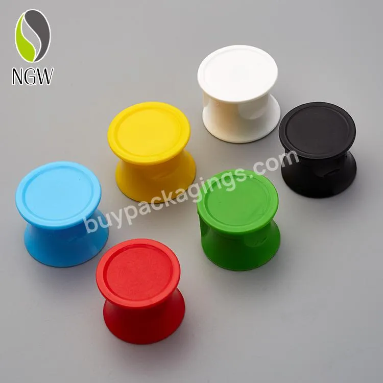 Customized Color Acrylic Thread With Pump Toothpaste Cosmetic Flip Plastic Tube Cover Octagonal Cap Vibrating Head