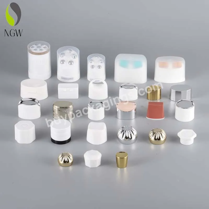 Customized Color Acrylic Thread With Pump Toothpaste Cosmetic Flip Plastic Tube Cover Octagonal Cap Vibrating Head