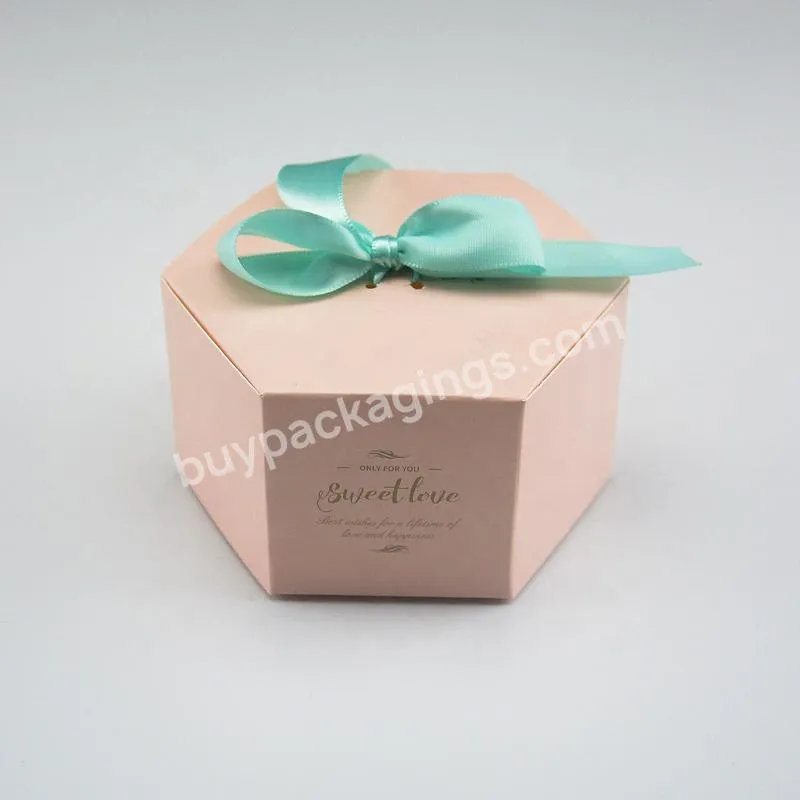 Customized Craft Candy Paper Gift Box Wedding Packaging