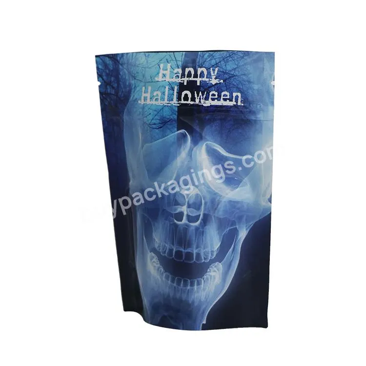 Customized Digital Print Pouch Plastic Snack Bags Stand Up Packaging Bag Child Resistant Ziplock Bags