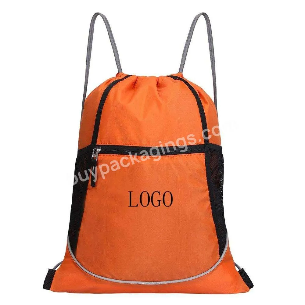 Customized Eco Friendly Promotional Drawstring Sports Bag Wholesale - Buy Polyester Drawstring Bag,Drawstring Bag,Polyester Backpack Bags.