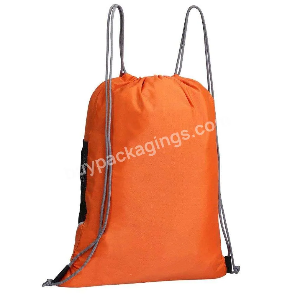 Customized Eco Friendly Promotional Drawstring Sports Bag Wholesale - Buy Polyester Drawstring Bag,Drawstring Bag,Polyester Backpack Bags.