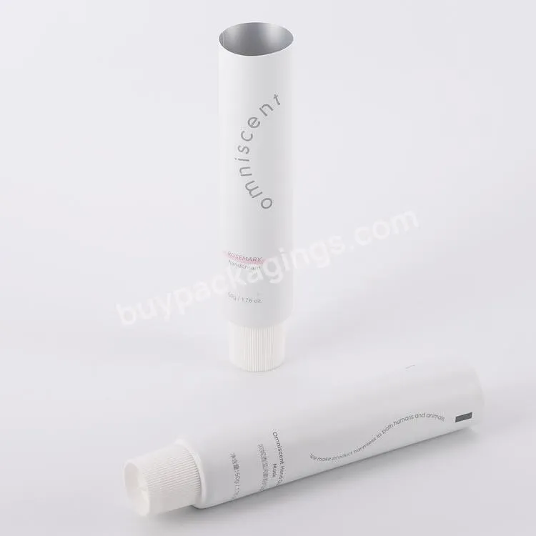 Customized Empty Aluminum Plastic Tube Printing Logo Bb Cream Face Wash Cream Lotion Cosmetics Squeeze Tube Packaging