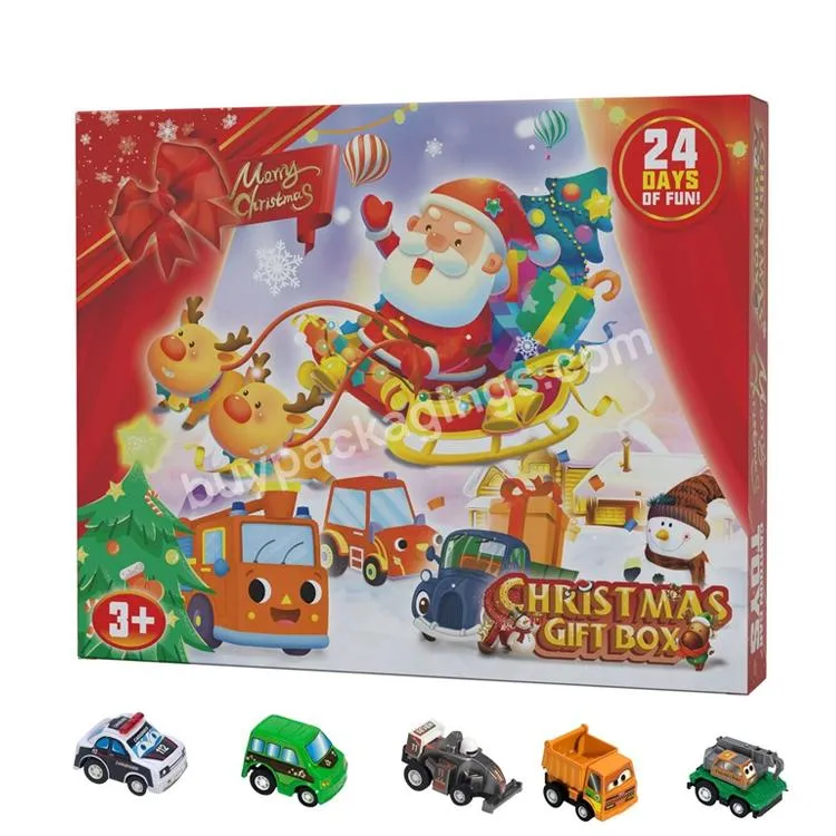 Customized Empty Children's Toy-filled Christmas Countdown Advent Calendar Kids With Toys Box