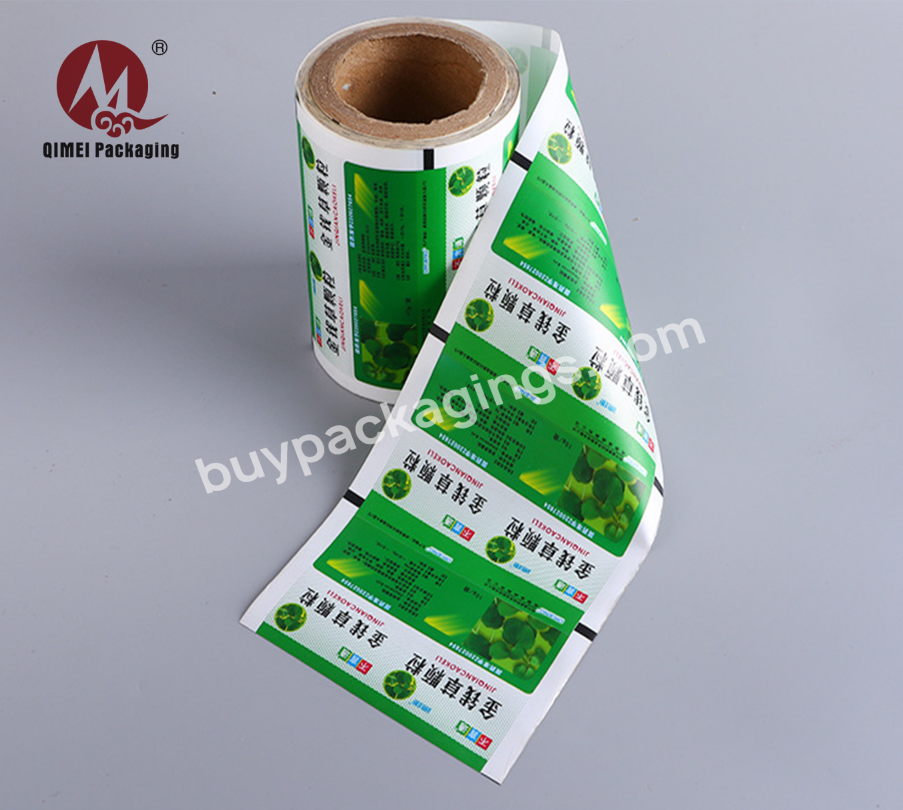 Customized Logo Food Grade Scrap Opp/hdpe/nylon/pe Medicine Food Packaging Plastic Roll Film