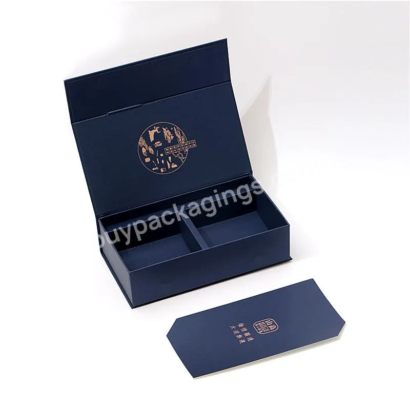 Customized Logo High Quality Flip Rigid Cardboard Little Box Gift Packing Box