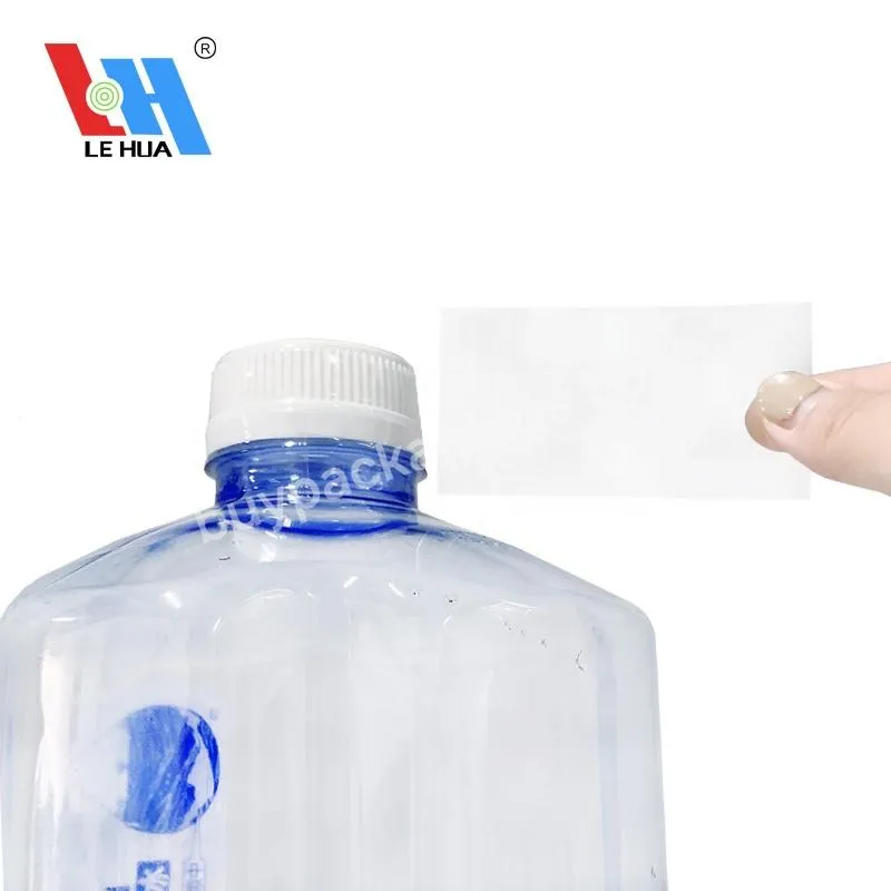 Customized Logo Printing Pvc Heat Shrink Sleeve Label Wrap Bottle Cap For 5 Gallon Water Sealing