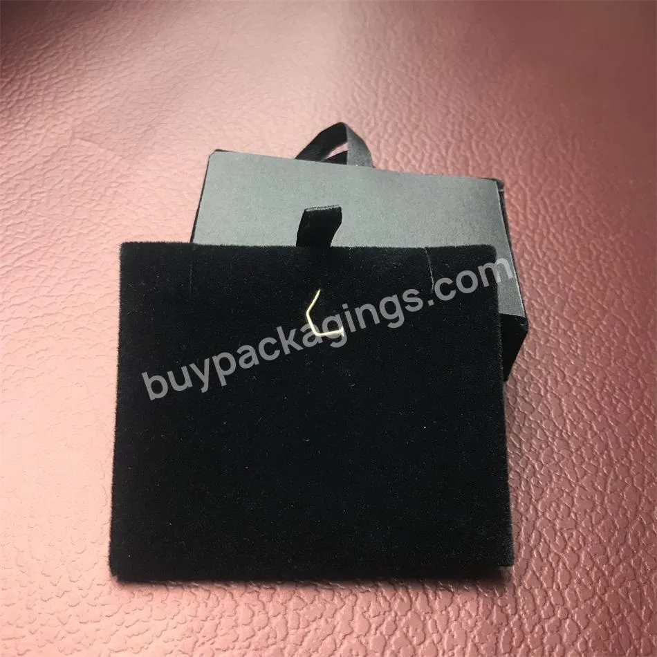 Customized New Style Paper Blank Earring Necklace Jewelry Pendant Cards Display Card