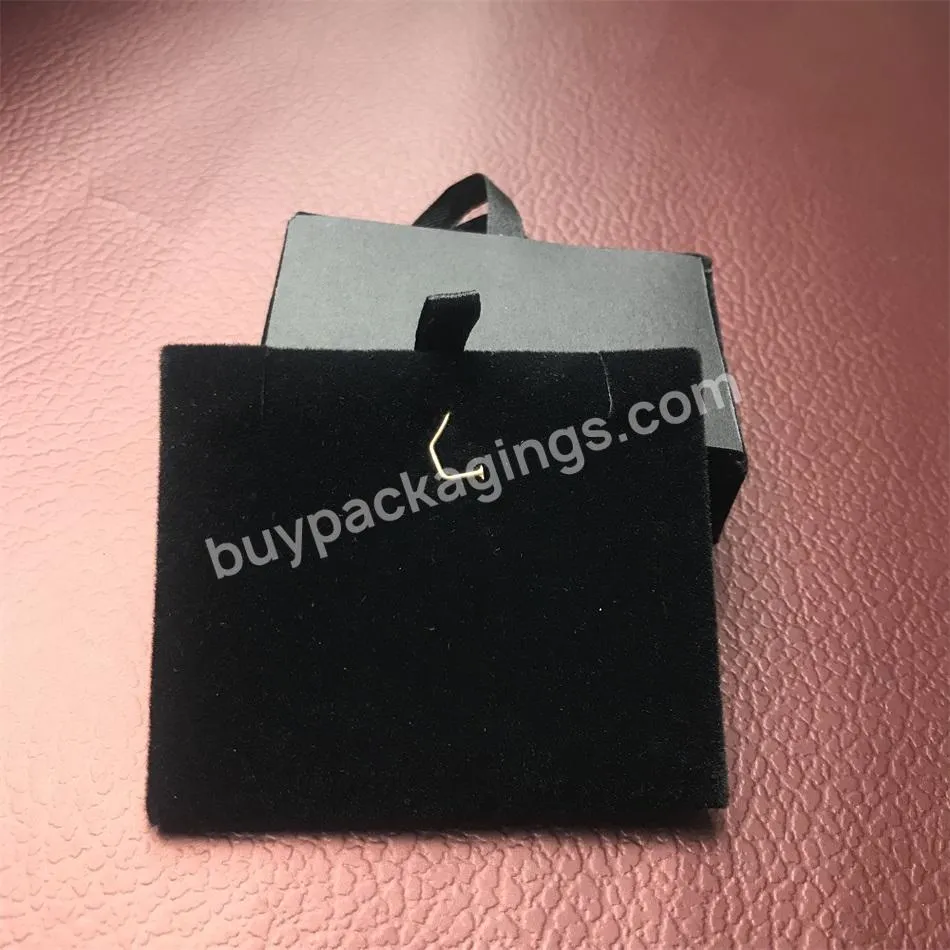 Customized New Style Paper Blank Earring Necklace Jewelry Pendant Cards Display Card