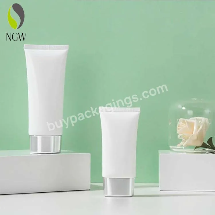 Customized Plastic Tube Pe Whitening Cream Skin Care Lotion Cosmetic Packaging Empty Plastic Lotion Tube