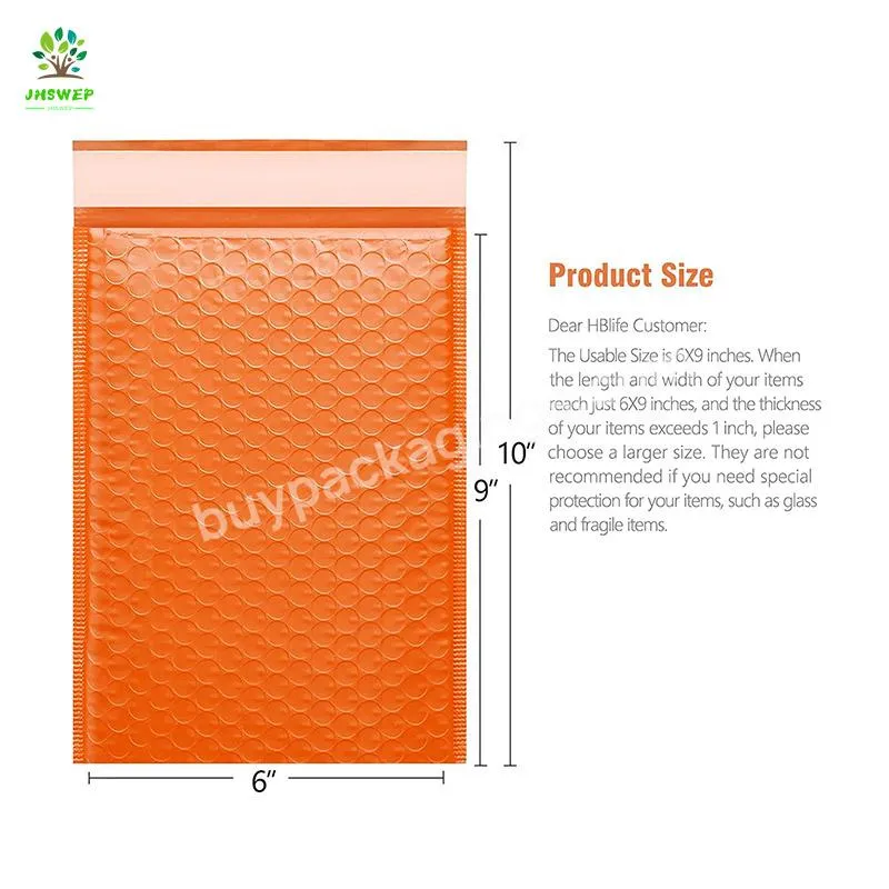 Customized Poly Bubble Mailers Design Shipping Envelopes Mailing Bags Self Adhesive Mailer Bags