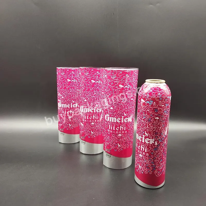 Customized Printed Design Bottle Pvc Plastic Shrink Sleeve Wrap Shrink Label Manga Label