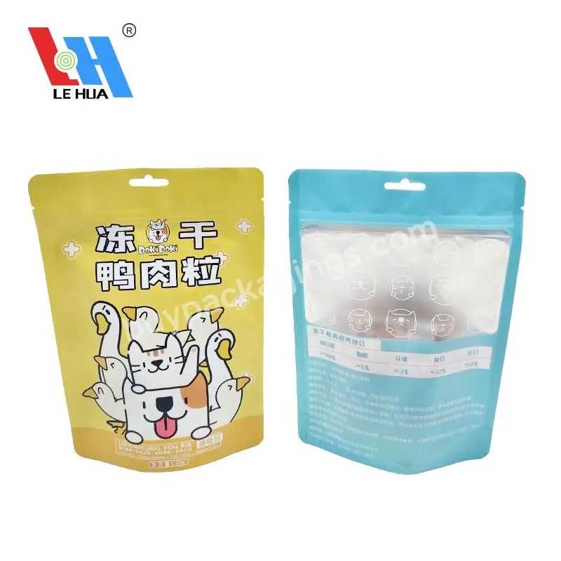 Customized Printed Eco Friendly Recyclable Paper Aluminum Foil Stand Up Zipper With Window Bag