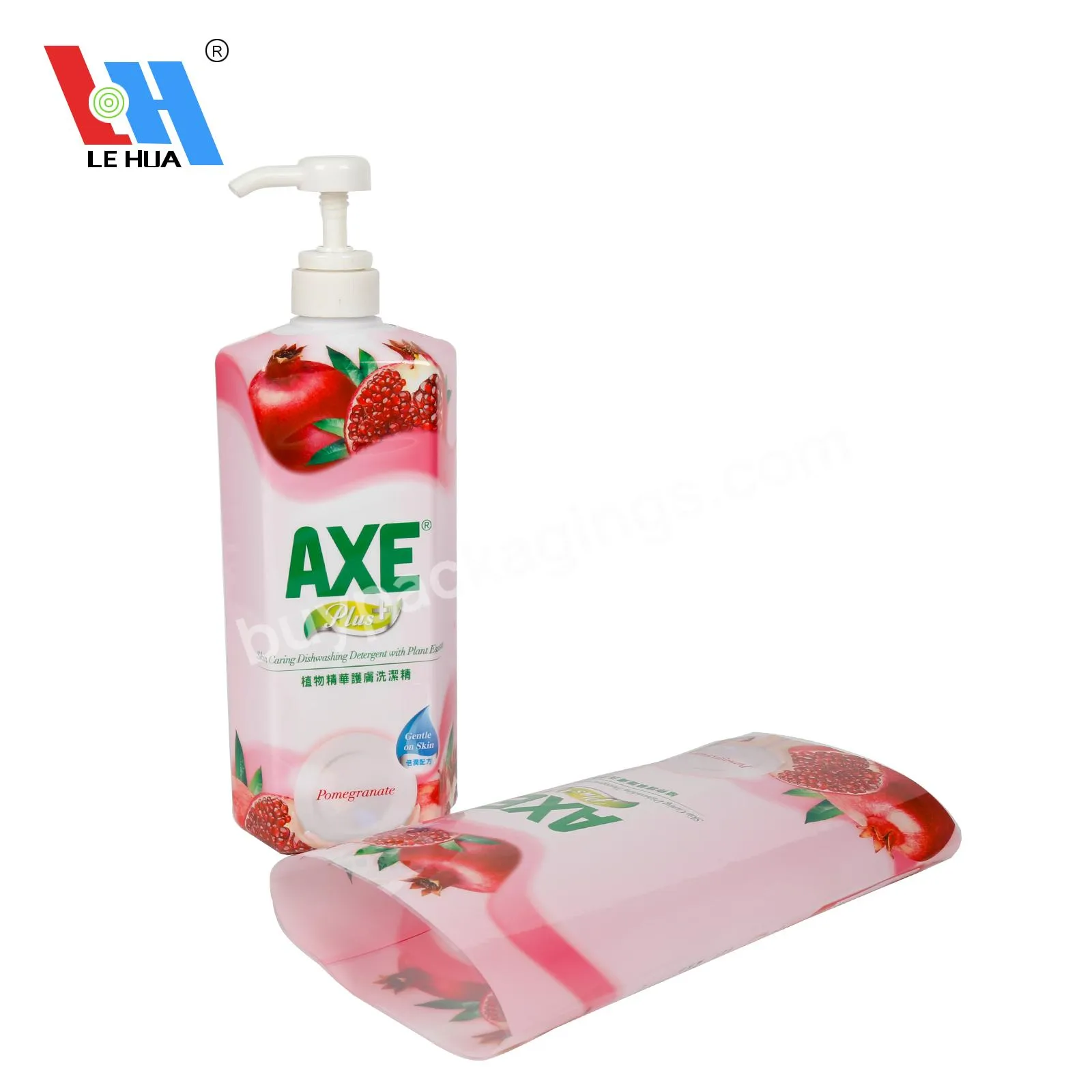 Customized Pvc Plastic Shrink Wrap Labels For Baby Shampoo Shower Gel Bottle