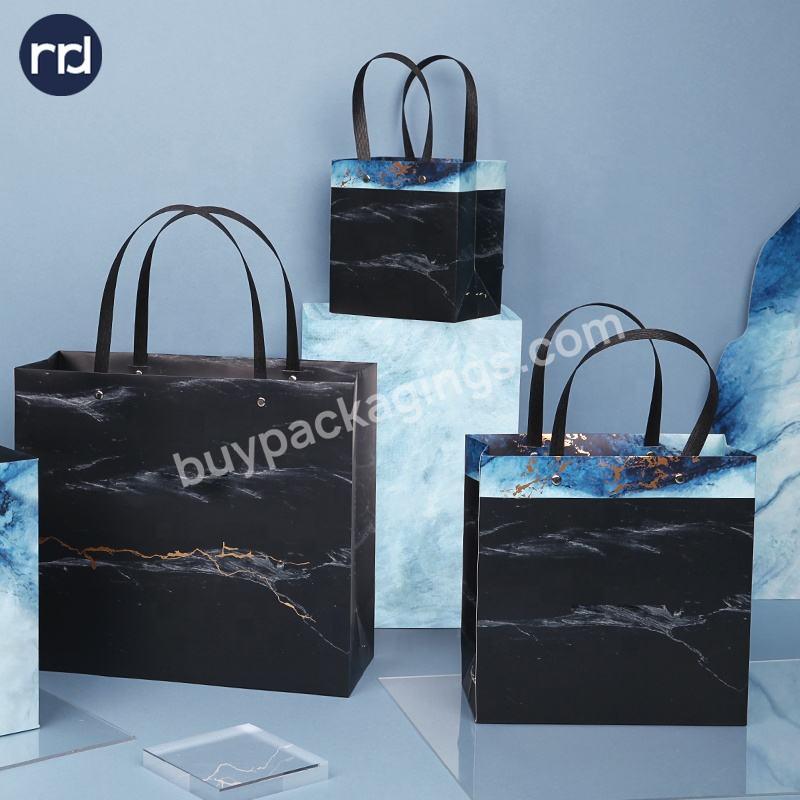Customized Reusable Oversized Clothing Shopping Gift Paper Bag with Handle