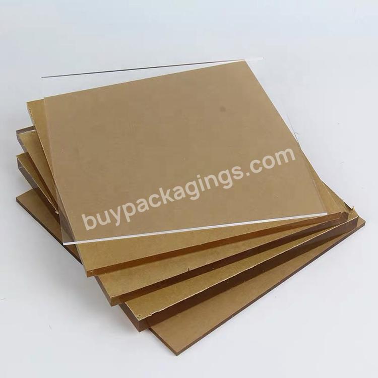 Customized Size 100% Virgin Material Clear Cast Pmma Transparent Flooring Acrylic Sheet