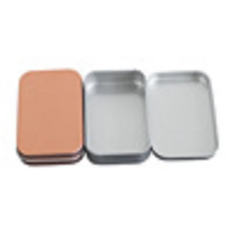 customized small candle making metal tin containers with lids metal