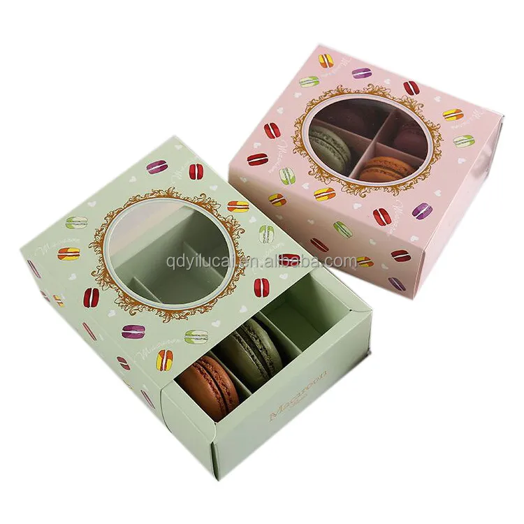 Cute Cake Pop Boxes With Paper Insert and Clear Window Wholesale