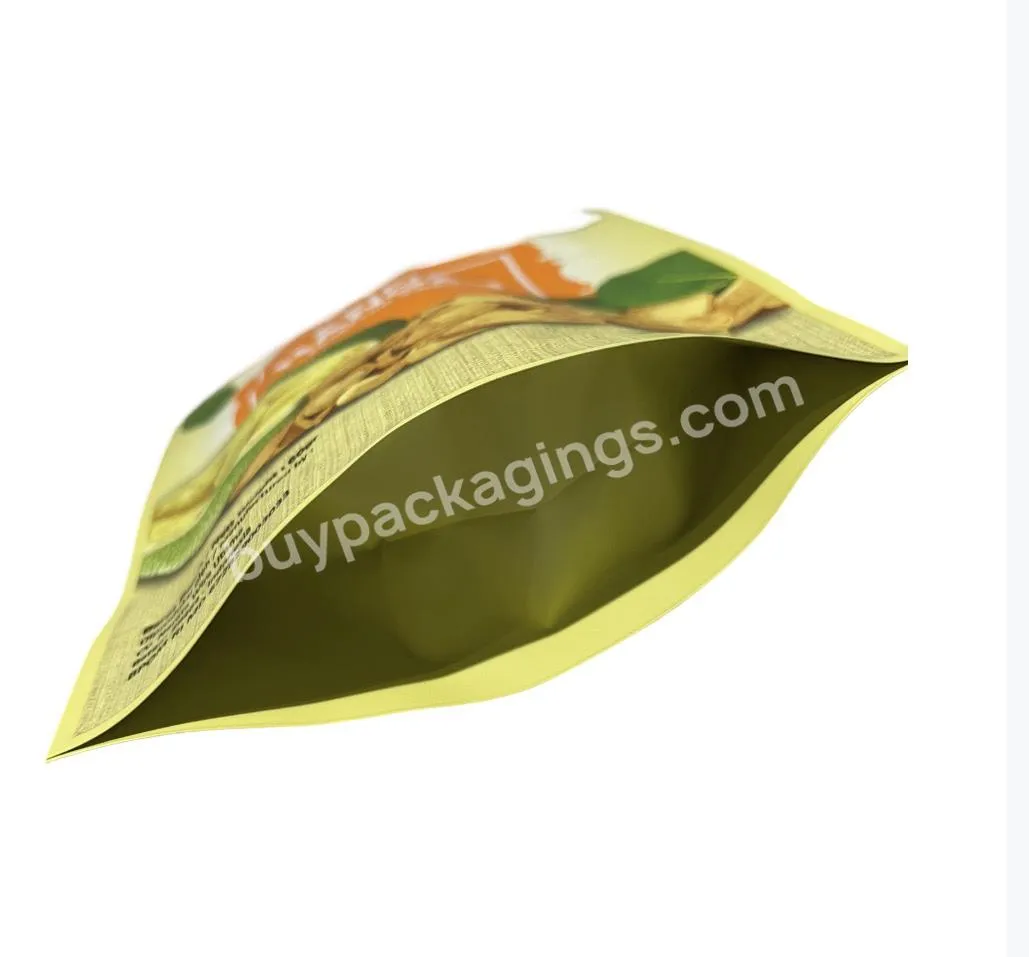 Daily Nuts Aluminium Foil Bag Stand Up Ziplock Bag With Customized Design