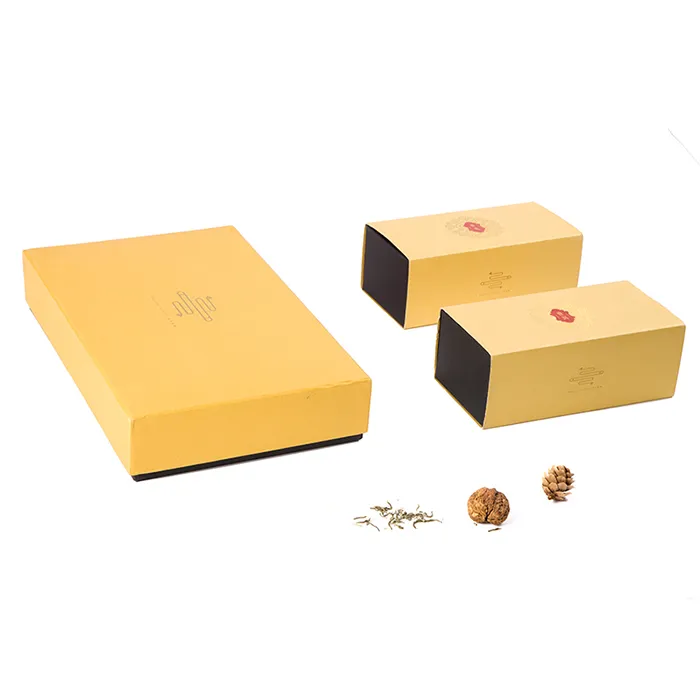 Decorative Handmade Customized Paper Packaging Refined Chinese Tea Gift Box