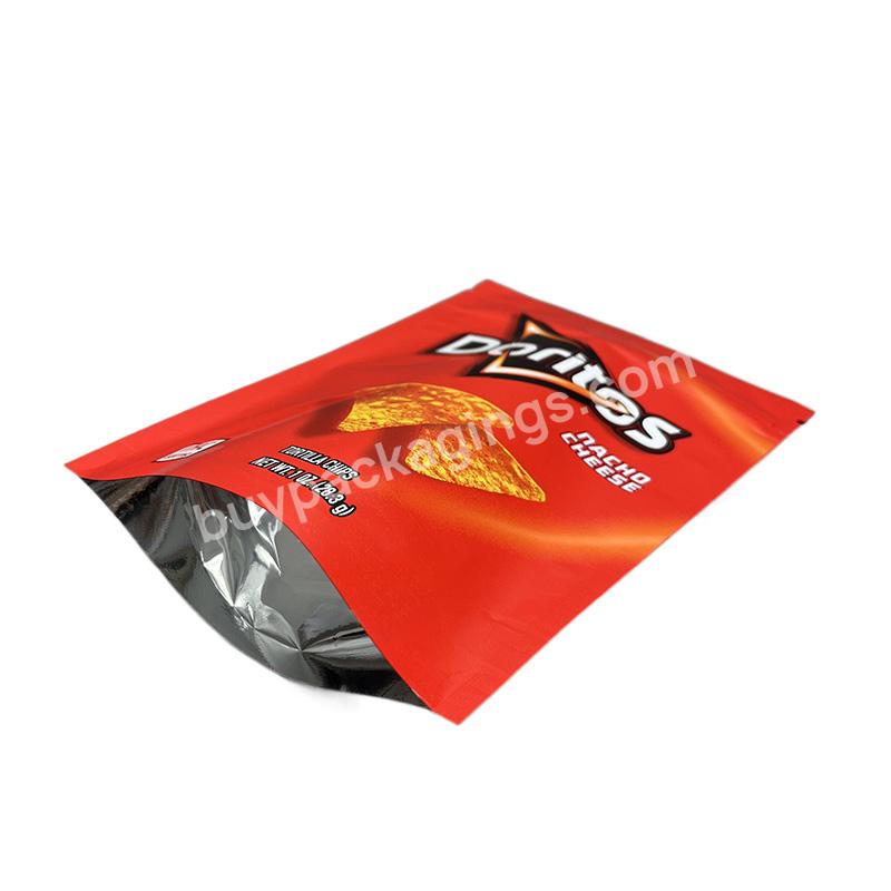 Design Low Price Candy Chips Bag Aluminum Foil Inside Mylar Bags With Zip For Candy Snack