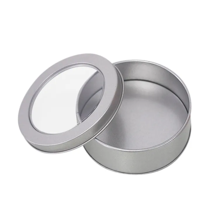 Design Professional Wax Container Factory Direct Sale High Quality New Gift Tinplate Metal  90*33mm or Custom Acceptable