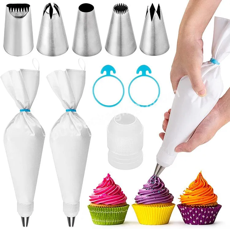 Disposable 12 Inch Cake Decorating Tools Frosting Icing Bags Disposable Piping Pastry Bag