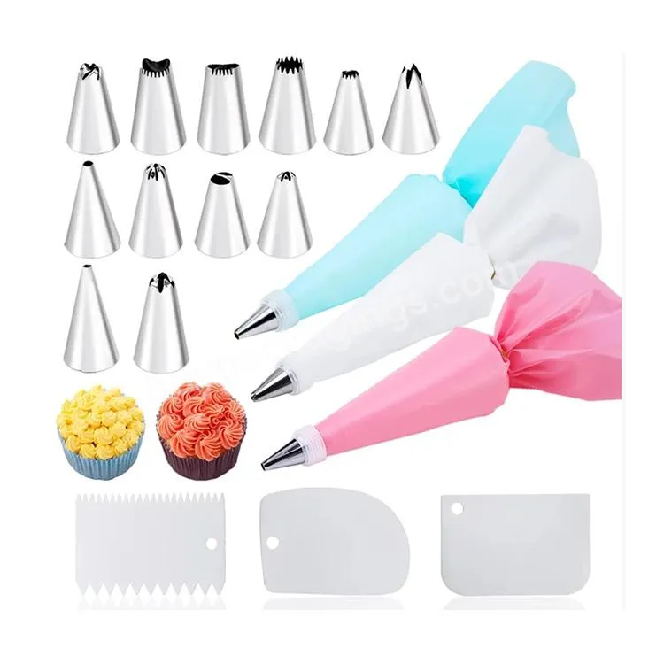 Disposable 12 Inch Cake Decorating Tools Frosting Icing Bags Disposable Piping Pastry Bag