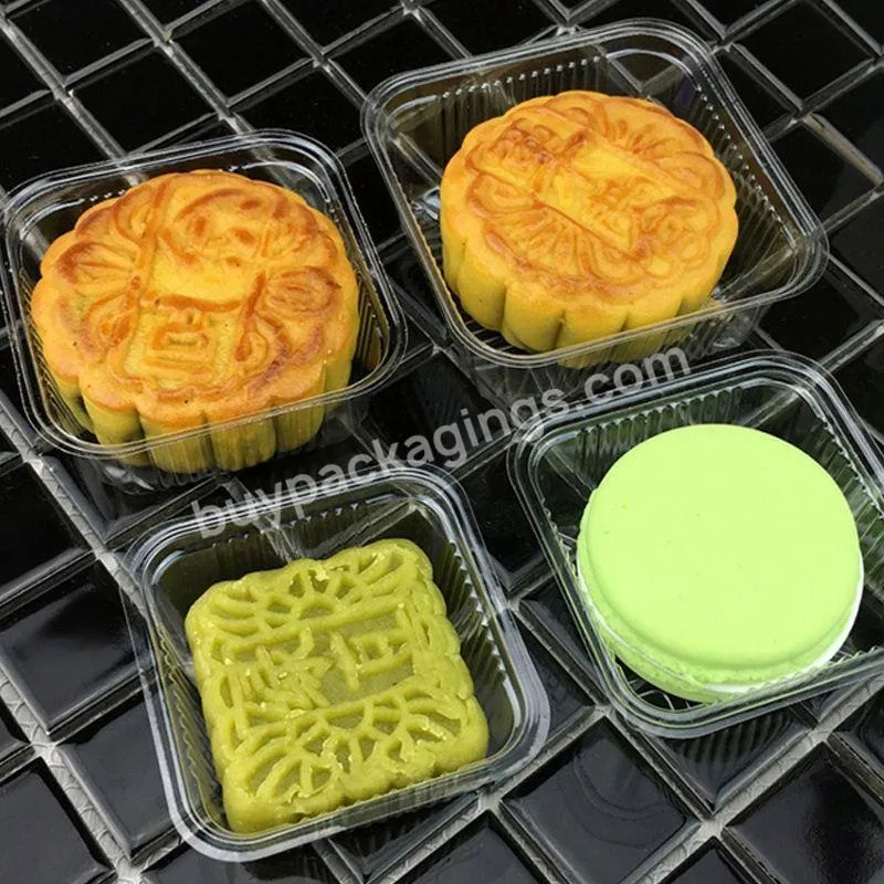 Disposable Plastic Tray For Cake/mooncake/pastry