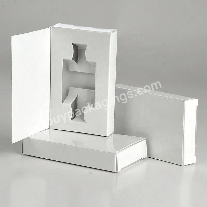 Dongguan Custom Design Foldable White Perfume Paper Box Packaging