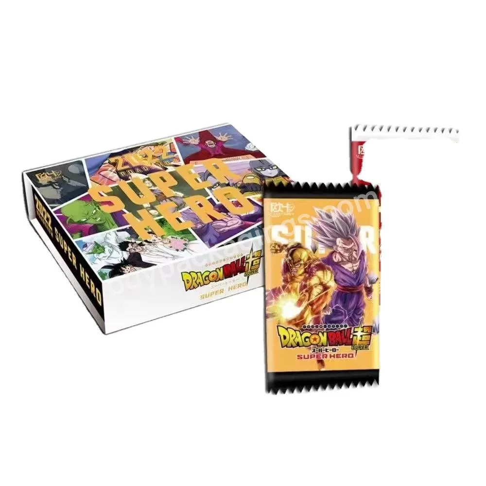 Dragon Full Set Limited Edition Anime Figures Hero Card Son Goku Super Saiyan Vegeta 100-180 Iv Bronzing Barrage Flash Card