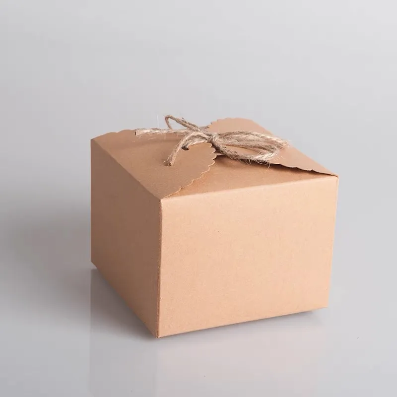 Dropshipping Wholesale Souvenir Luxury Chocolate Elegant Birthday kraft Candy Box Favour Boxes Wedding Gift