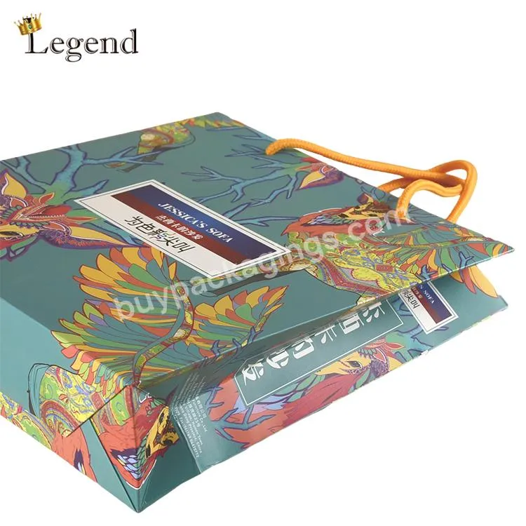 Durable shopping bag paper luxury Factory Supply gift bags customized paper paper bag shop