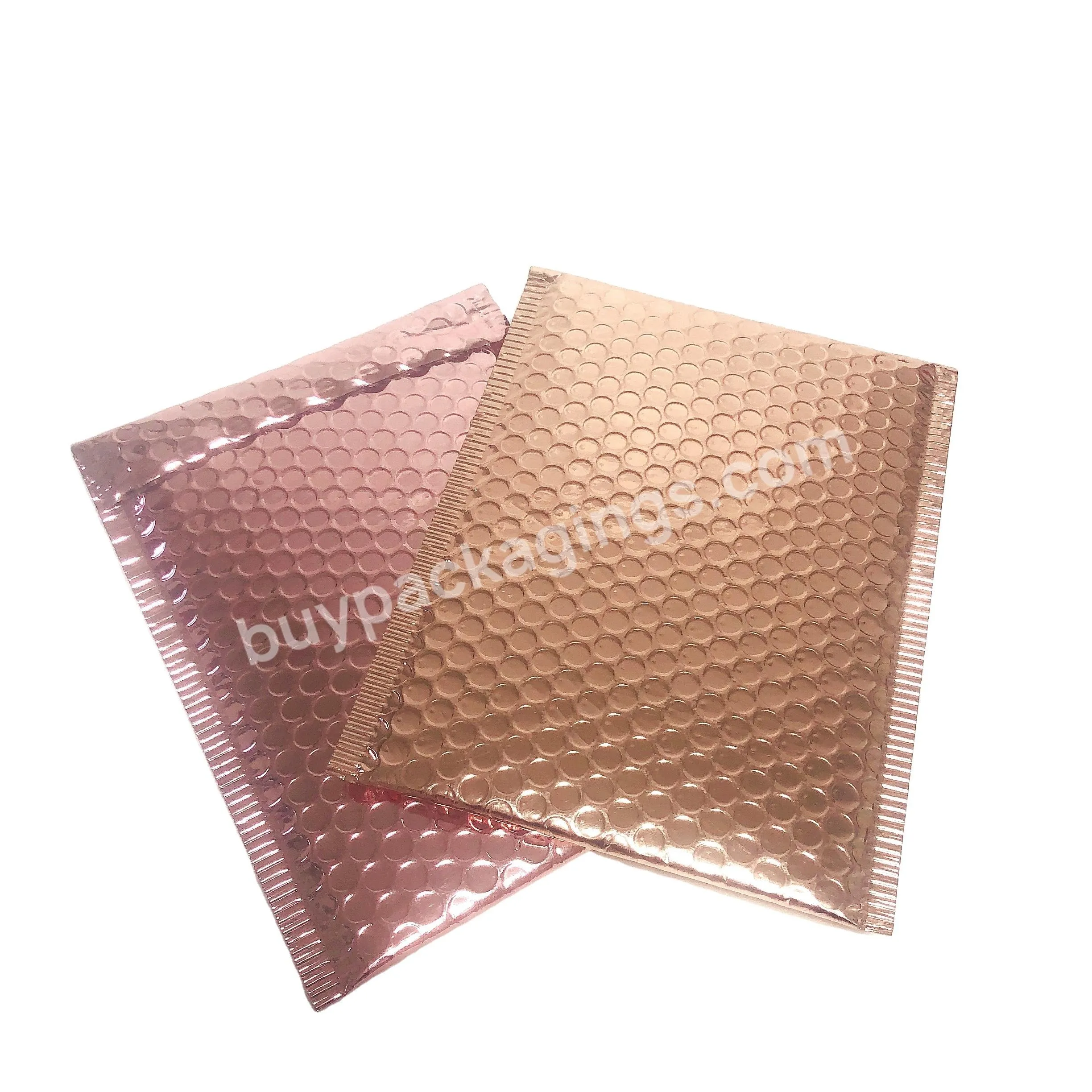 Eco-friendly Big Envelopes Custom Logo Necklace Box Bubble Mailing Envelope Air Bubble Bag For Shipping Packaging