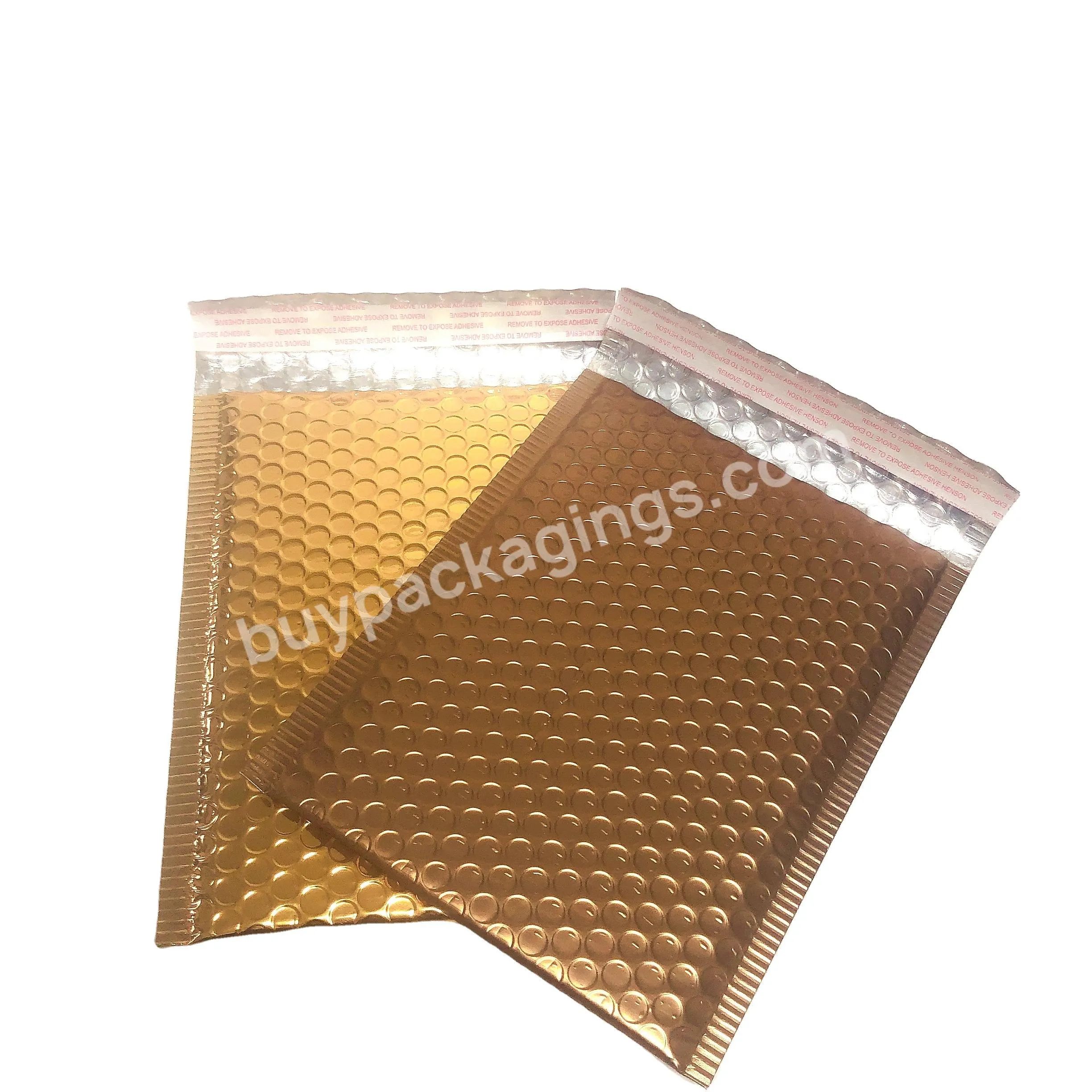 Eco-friendly Big Envelopes Custom Logo Necklace Box Bubble Mailing Envelope Air Bubble Bag For Shipping Packaging