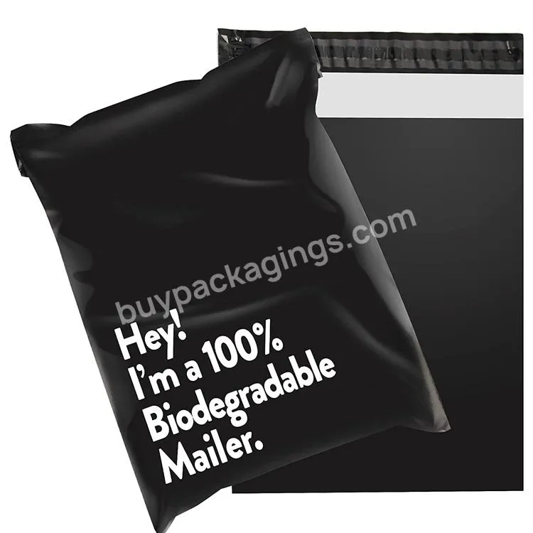 Eco Friendly Compostable Biodegradable Plastic Custom Poly Mailer Mailing Bags Courier Bag Packaging For Clothing - Buy Courier Bags,Poly Mailer Mailing Bags,Mailer Bag.