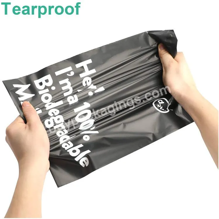 Eco Friendly Compostable Biodegradable Plastic Custom Poly Mailer Mailing Bags Courier Bag Packaging For Clothing - Buy Courier Bags,Poly Mailer Mailing Bags,Mailer Bag.