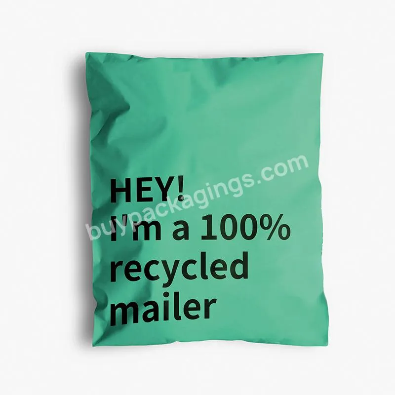 Eco Friendly Compostable Biodegradable Poly Plastic Custom Mailing Bags Courier Bag Packaging For Clothing