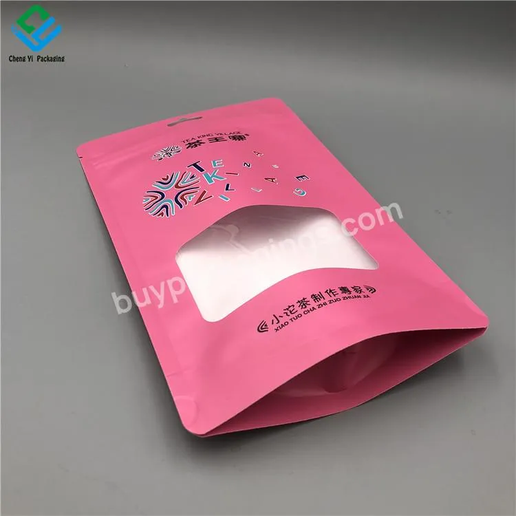 Eco Friendly Corn Starch Based Zip Lock Paper Packaging Compostable Biodegradable Pla Lined Kraft Paper Bag