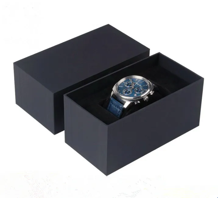 Eco Friendly Personalised Trending Products Custom Logo Long Travel Watch Box Paper Packaging