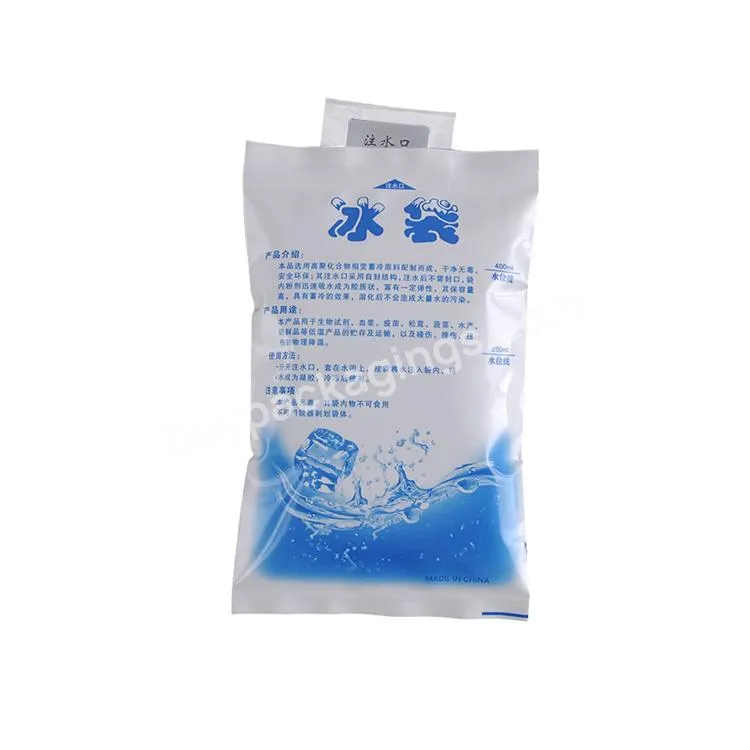 Eco Friendly Wholesale Disposable Reusable Plastic Cold Freezer Cooler Gel Ice Pack