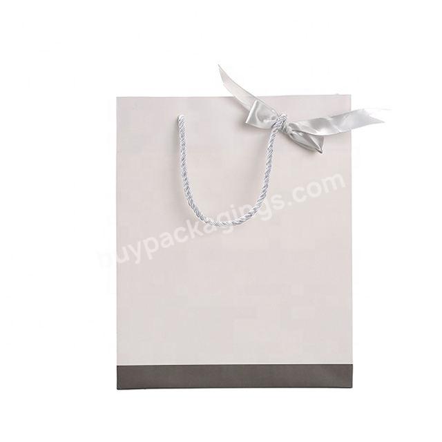 Embossing Black Brown Luxury  Packaging Bags for Grocery Shopping Recyclable