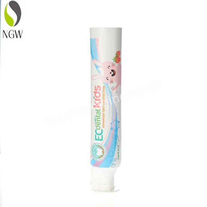 Empty Aluminum Plastic Tube Extrusion Tube Custom Printing Logo Soft Toothpaste Tube Packaging Manufacturer