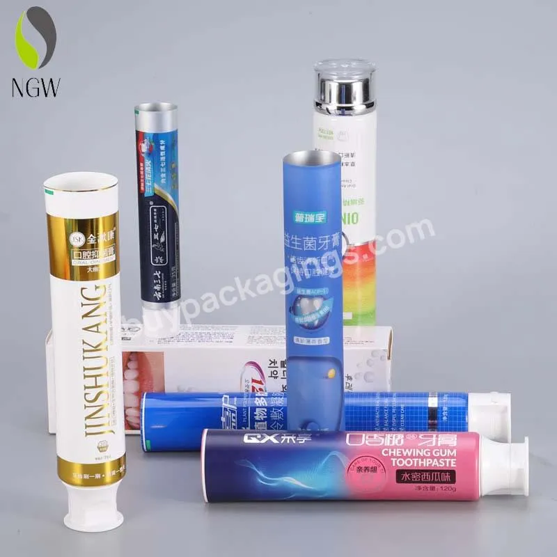 Empty Pe Plastic Tube Packaging Container Laminated Hotel Can Be Filled In Eco-friendly Toothpaste Tube Manufacturer