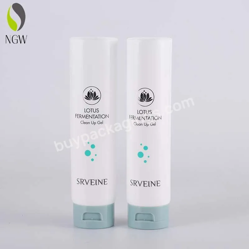 Empty Plastic Pe Tube Face Cream Lotion Skin Care Tube For Cosmetic Packaging With Flip Cover 80g100g120g140g160g180g200g