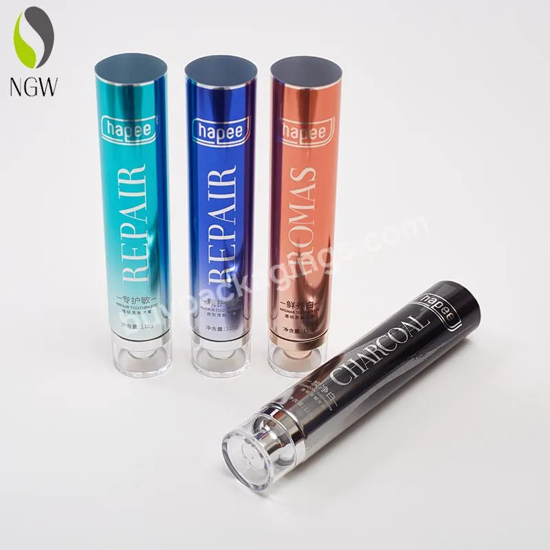 Empty Tube Abl Aluminum Plastic Tube Laminated Biodegradable Refillable Toothpaste Tube Packaging 60g80g100g120g140g160g