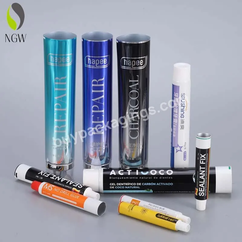 Empty Tube Abl Aluminum Plastic Tube Laminated Biodegradable Refillable Toothpaste Tube Packaging 60g80g100g120g140g160g