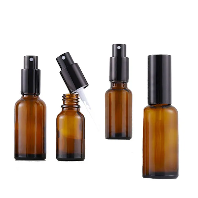 Essential Oil Glass Bottles 5ml 10ml 15ml 20ml 30ml 50ml 60ml Mist Amber Spray Bottle